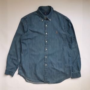 Polo Ralph Lauren denim button down shirt